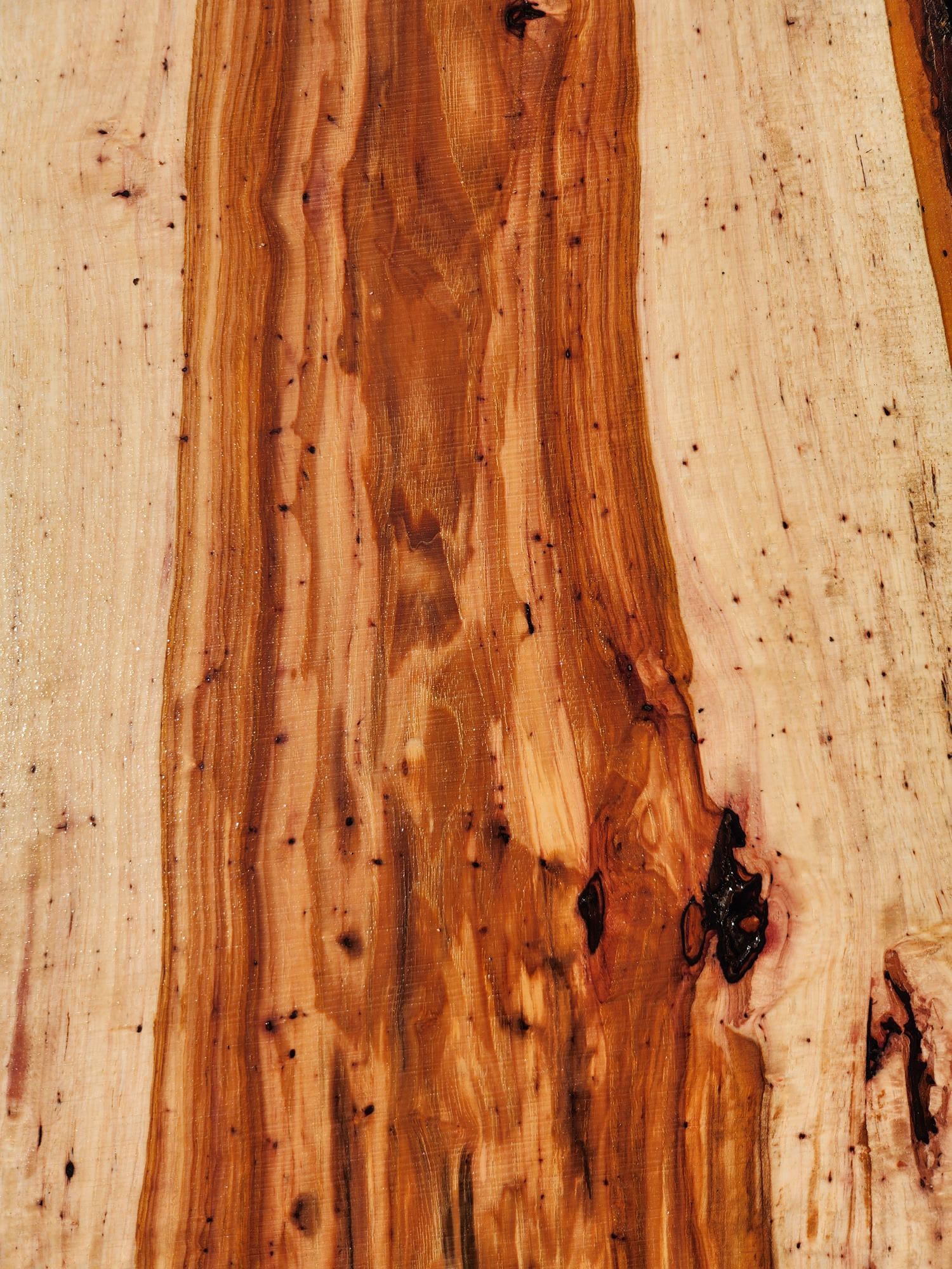 Pecan Live-Edge Slab